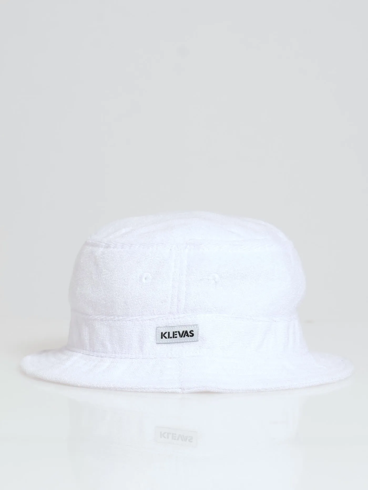 Toweling Bucket Hat - White sold by Edgars
