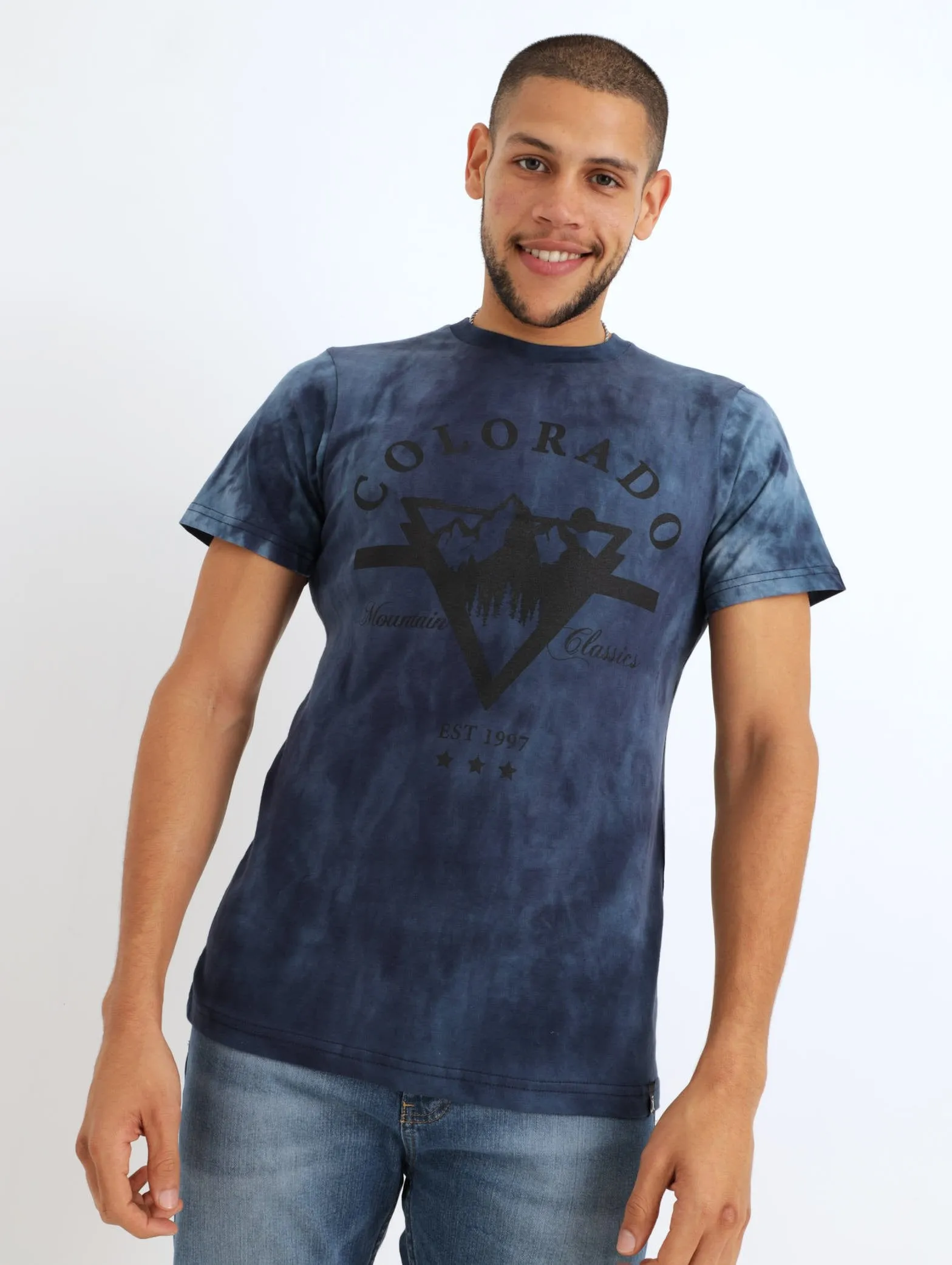Men's Colorado Spectra Tee - Navy sold by Edgars