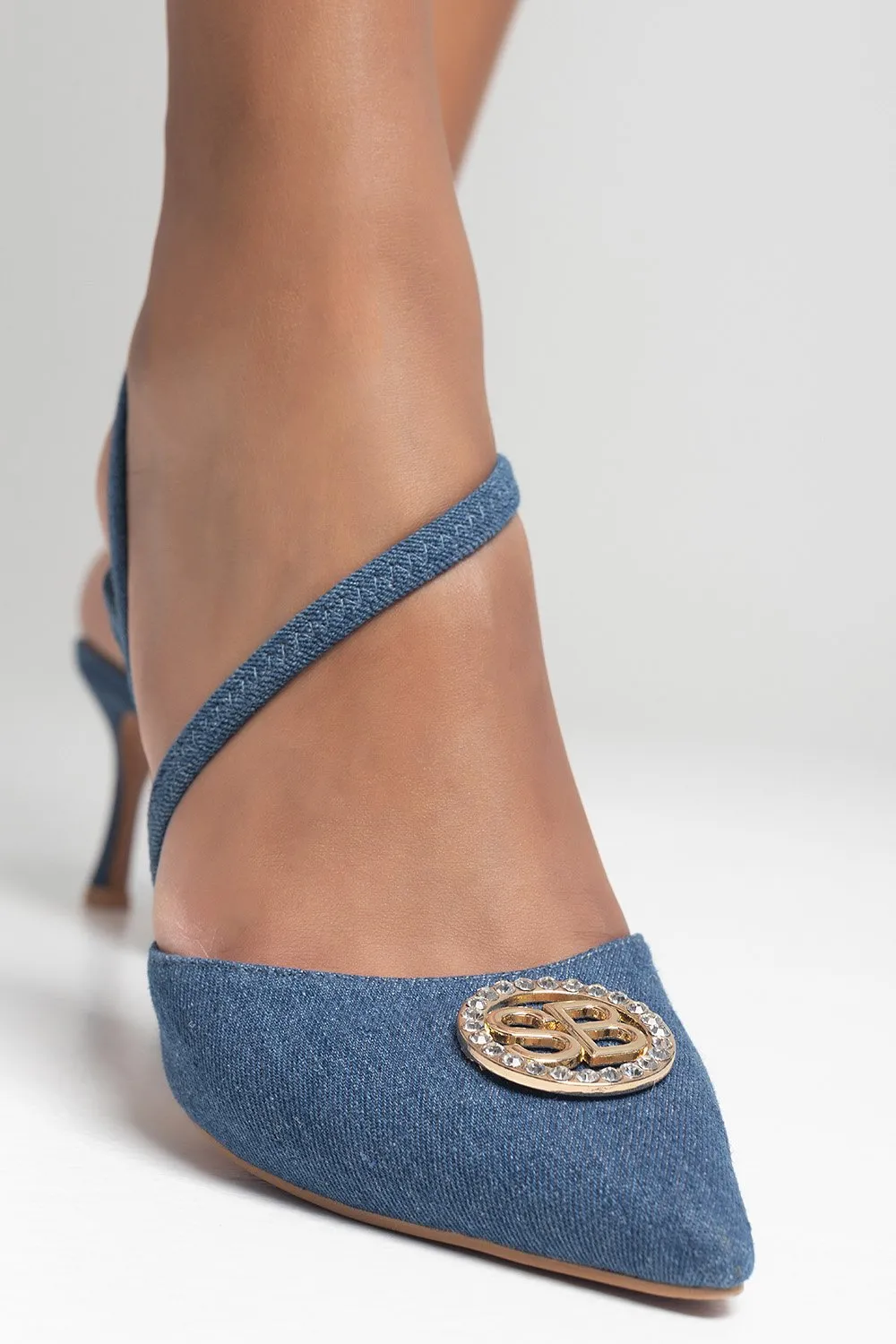 Ladies Diaries Heel - Denim sold by Edgars product image thumbnail 3