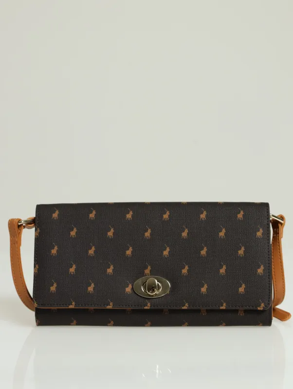 Iconic Travel Purse - Brown sold by Edgars