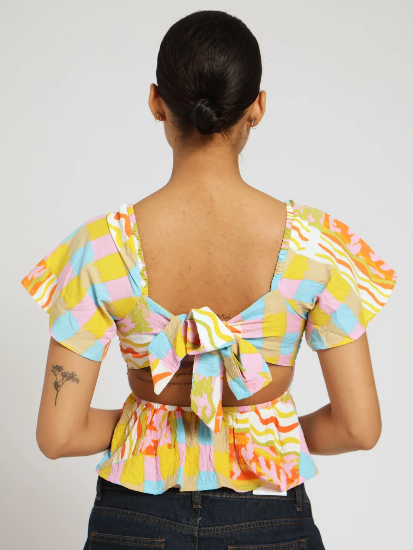 Smock Tie Back Top sold by Edgars product image thumbnail 3