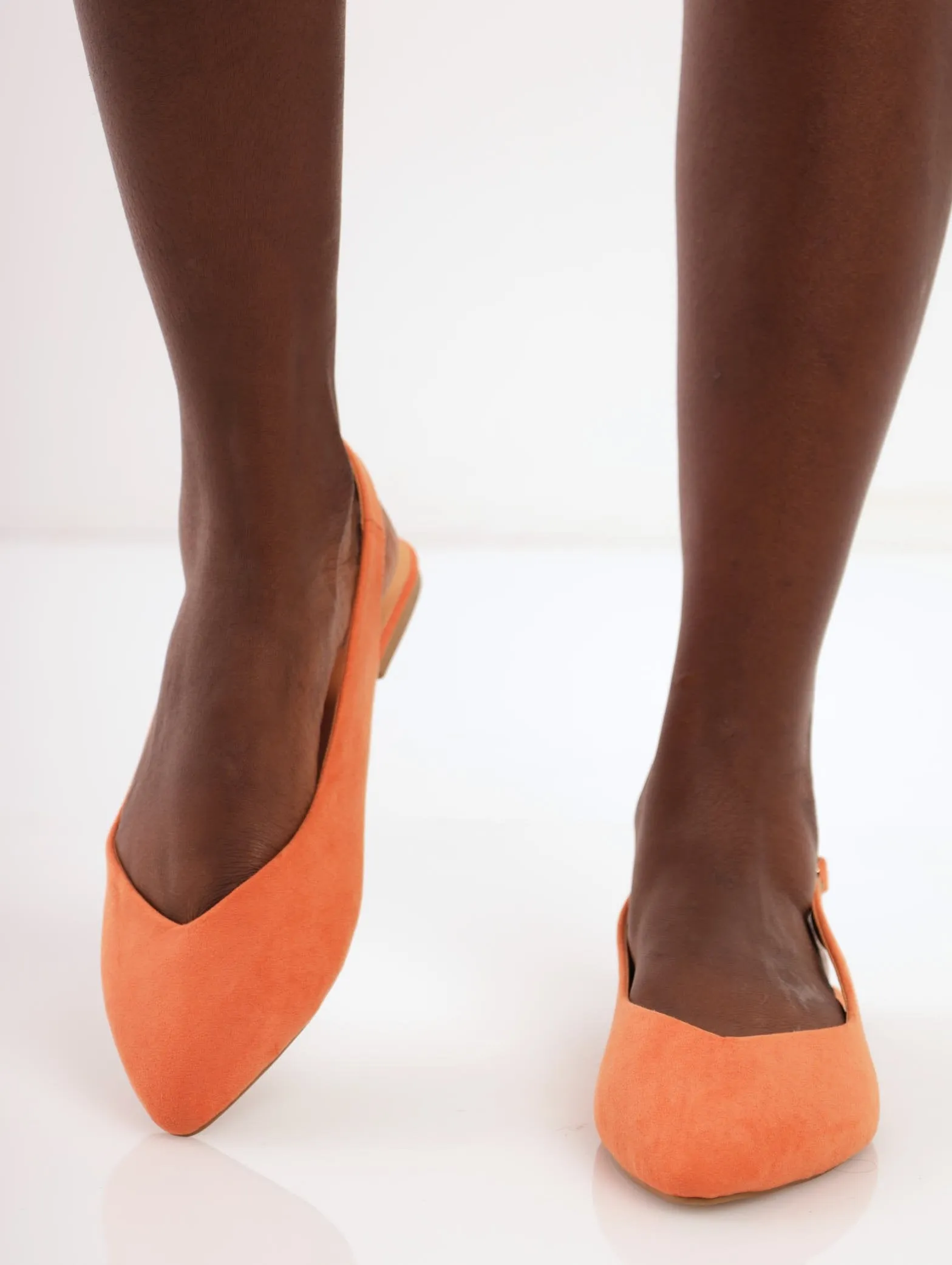 Ladies Slingback Pump - Burnt Orange sold by Edgars