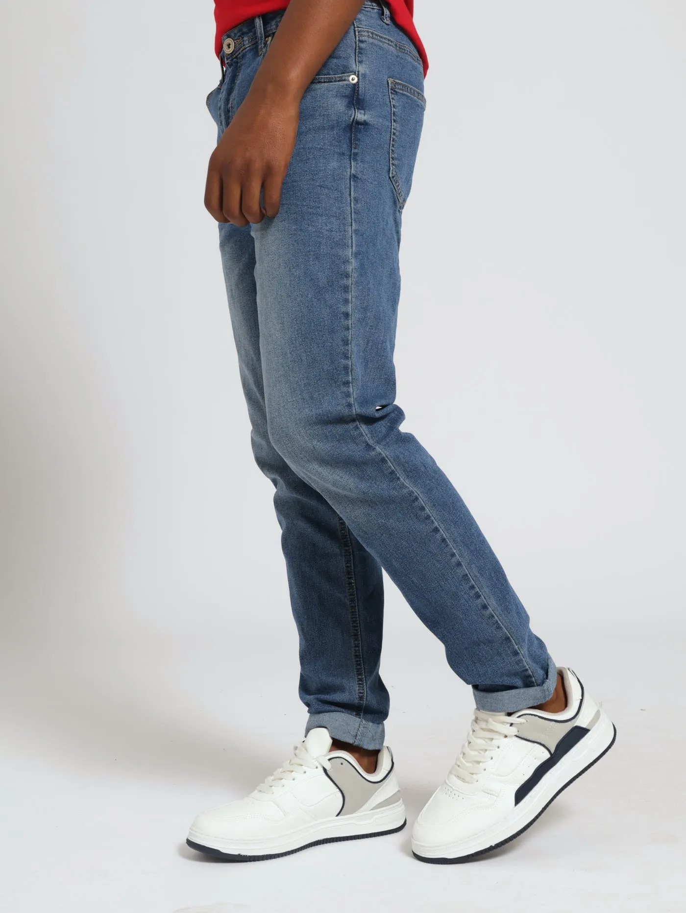 Boys Saddle Jean - Mid Blue sold by Edgars product image thumbnail 2