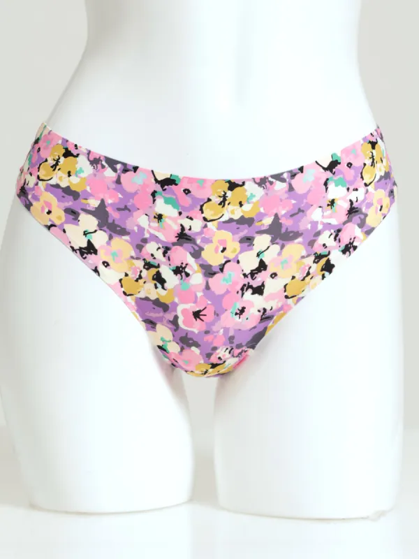 3 Pack Thongs - Floral/Pink/Grey sold by Edgars