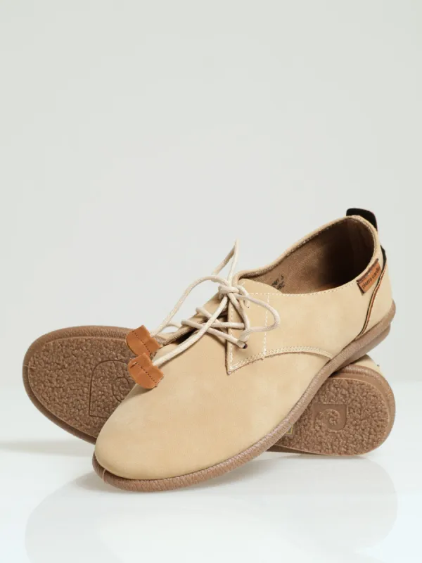 Riviera 10 Oxford Lace Up Shoe - Beige sold by Edgars