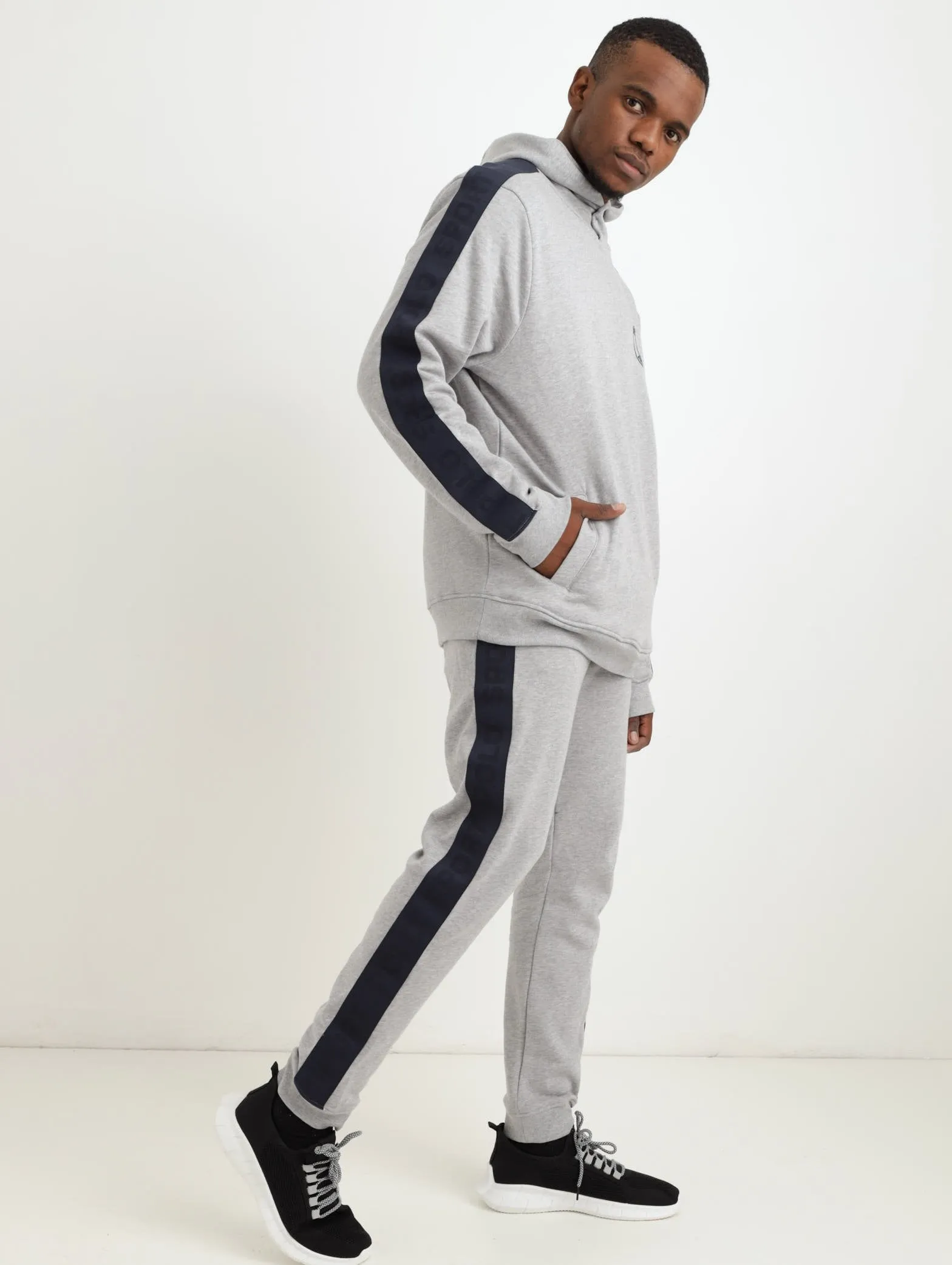 Men's Webbing Jogger - Grey Melange sold by Edgars