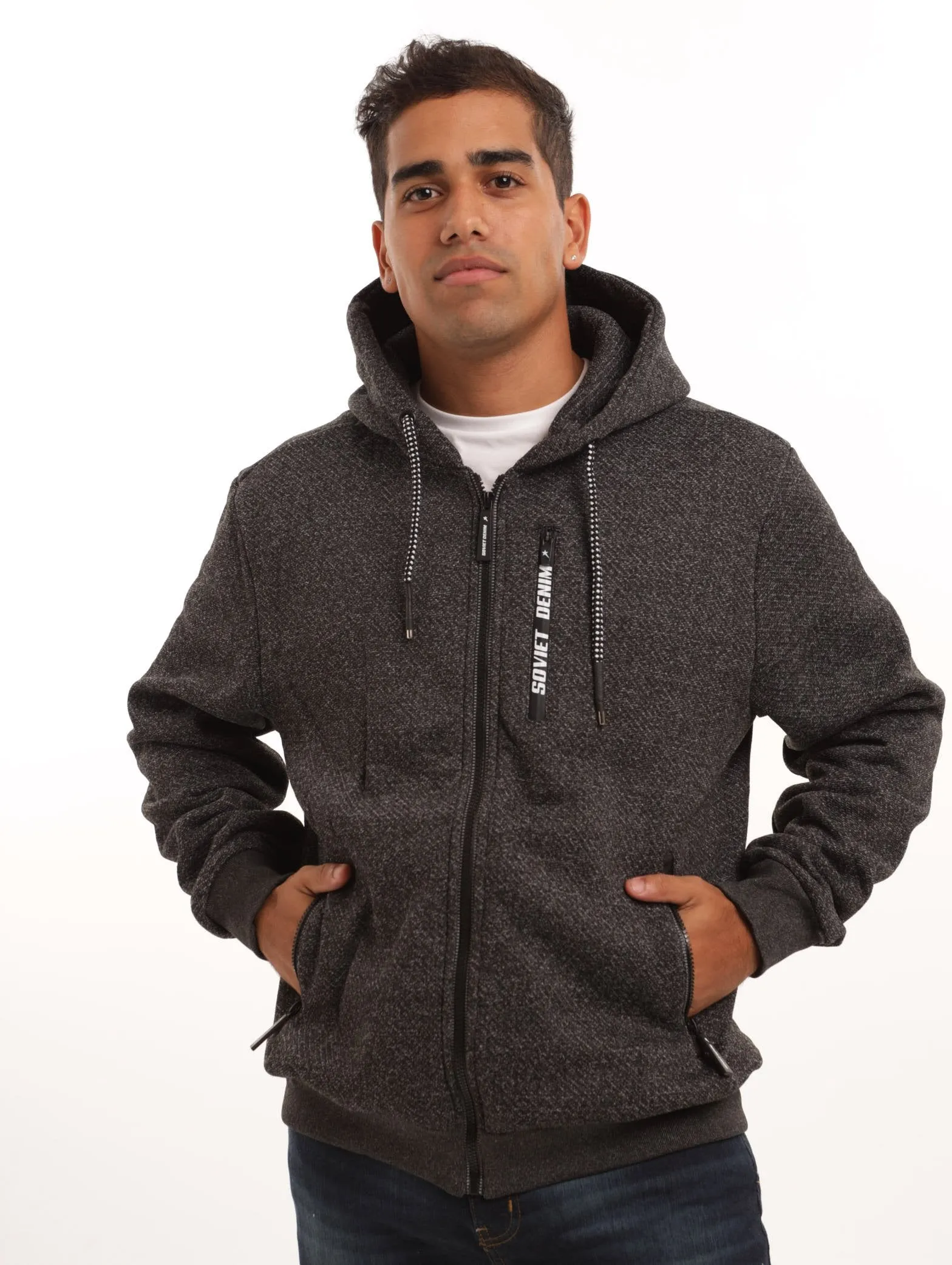 Men's Berutti Tracktop - Grey Melange sold by Edgars