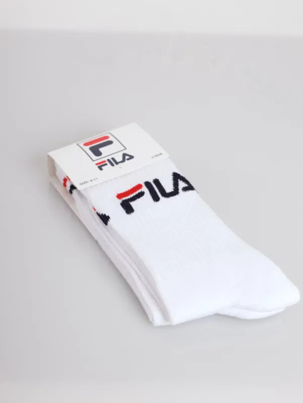 Men's 2 Pack Stallone Tube Sock - White sold by Edgars