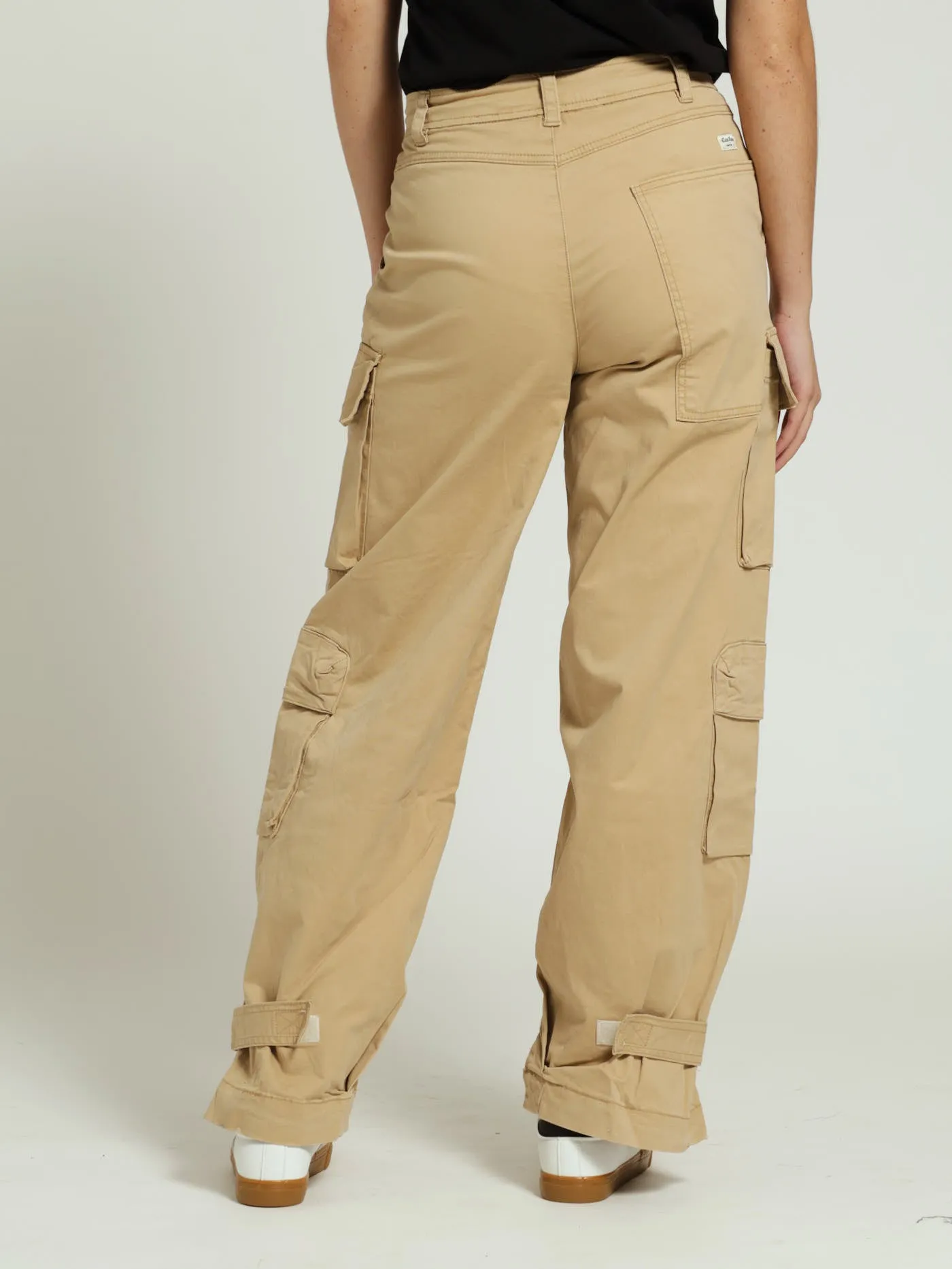 Stretch Twill Straight Leg Cargo Pants - Khaki sold by Edgars product image thumbnail 3