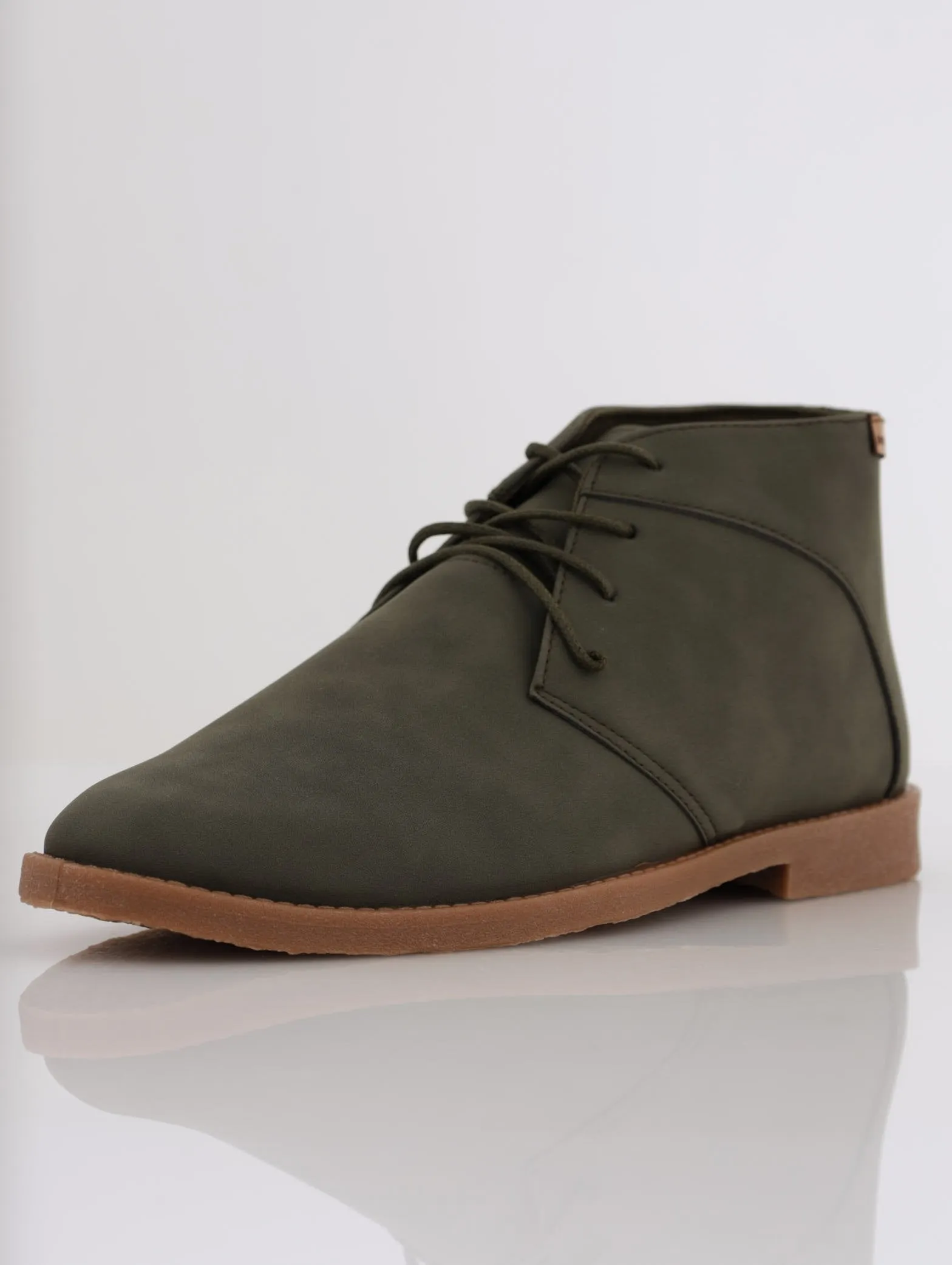 Men's Zaxel Leisure Shoe - Olive sold by Edgars