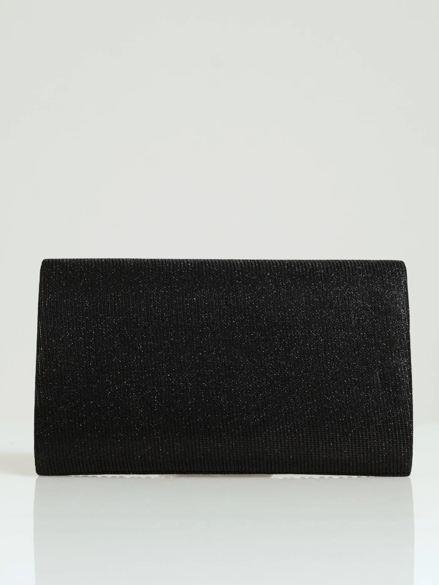 Shimmer Envelope Clutch - Black sold by Edgars product image thumbnail 3