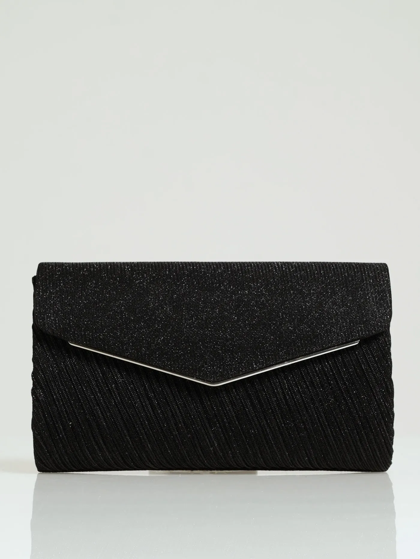 Shimmer Envelope Clutch - Black sold by Edgars product image thumbnail 4