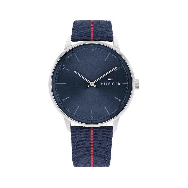 Hendrix 43Mm Watch Case With Navy Dial And Navy Nylon Strap sold by Edgars