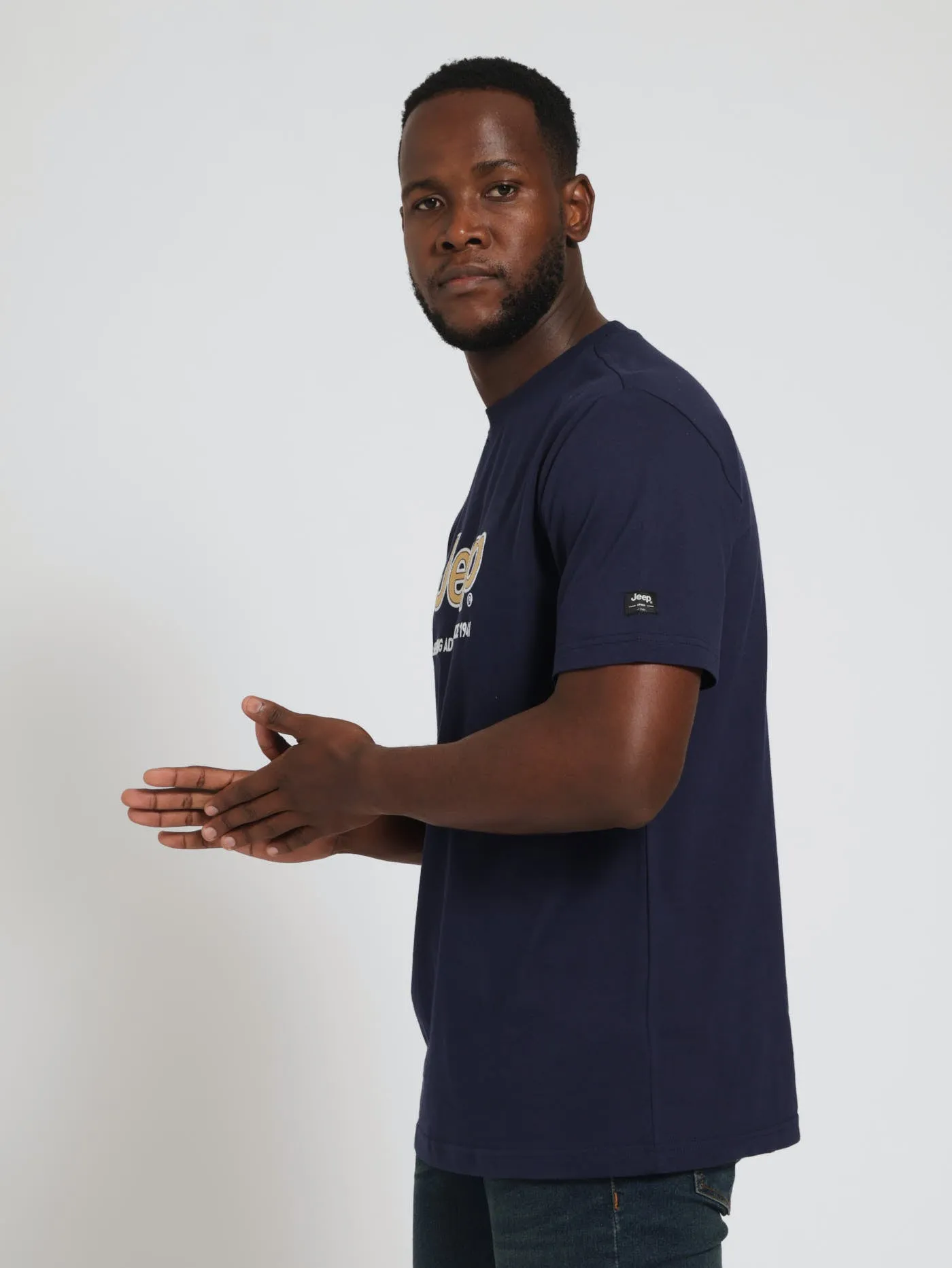 Logo Applique Tee - Navy sold by Edgars product image thumbnail 3