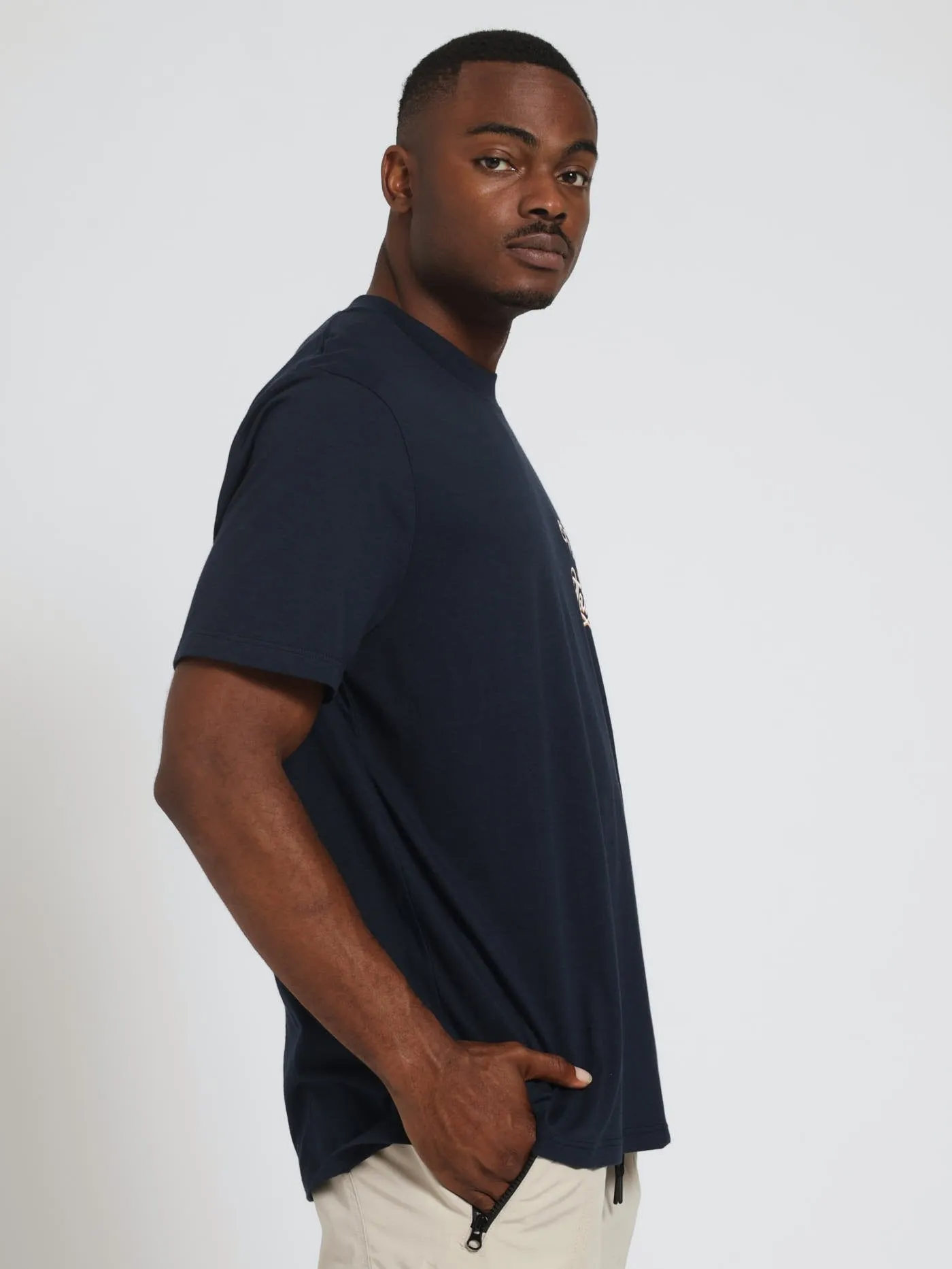Dragon Body Ink Front & Back Print Tee - Navy sold by Edgars product image thumbnail 3