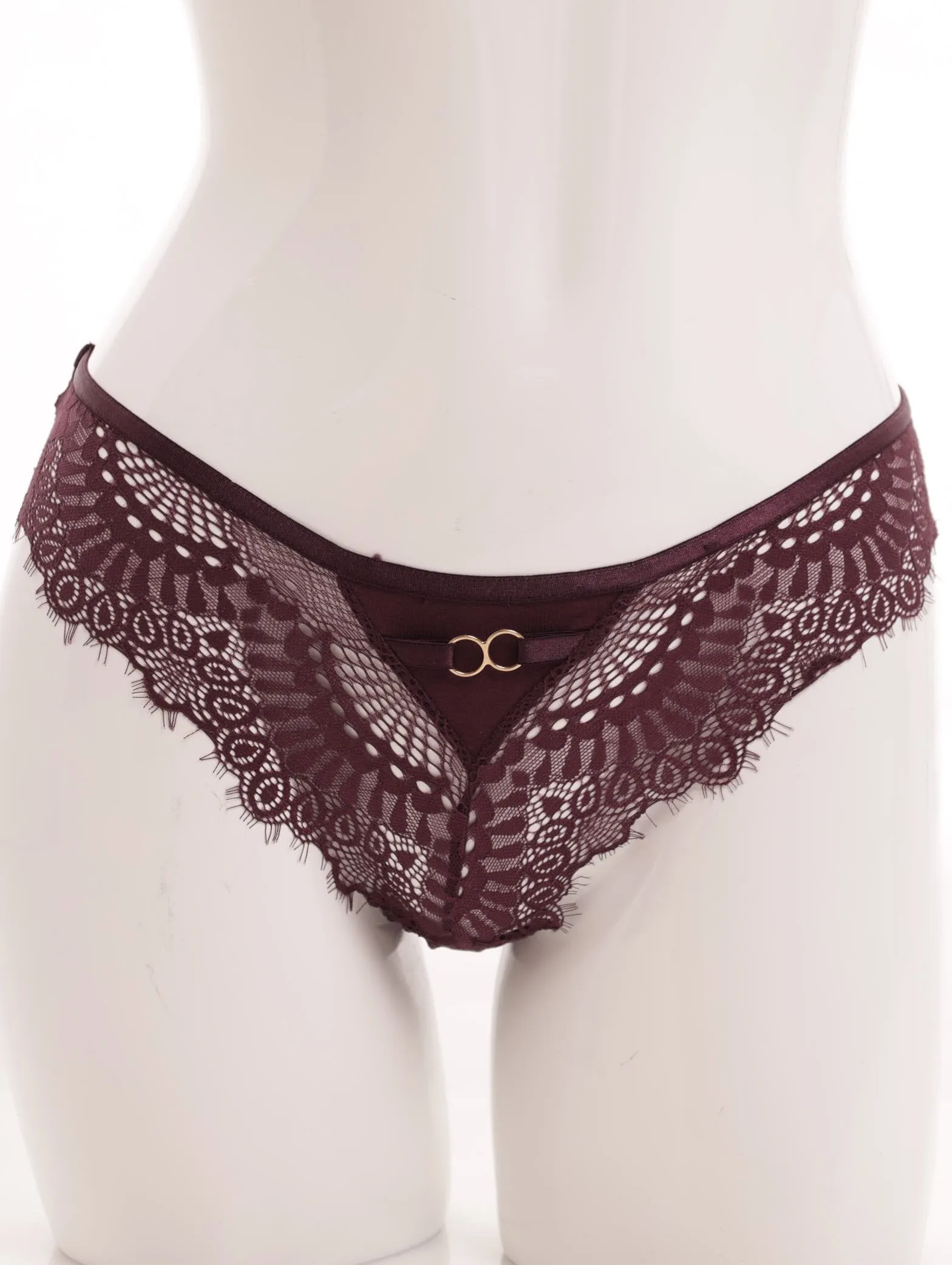 Ladies Single Brazilian Panty - Grape sold by Edgars