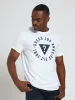 Printed Tri Tee - White sold by Edgars