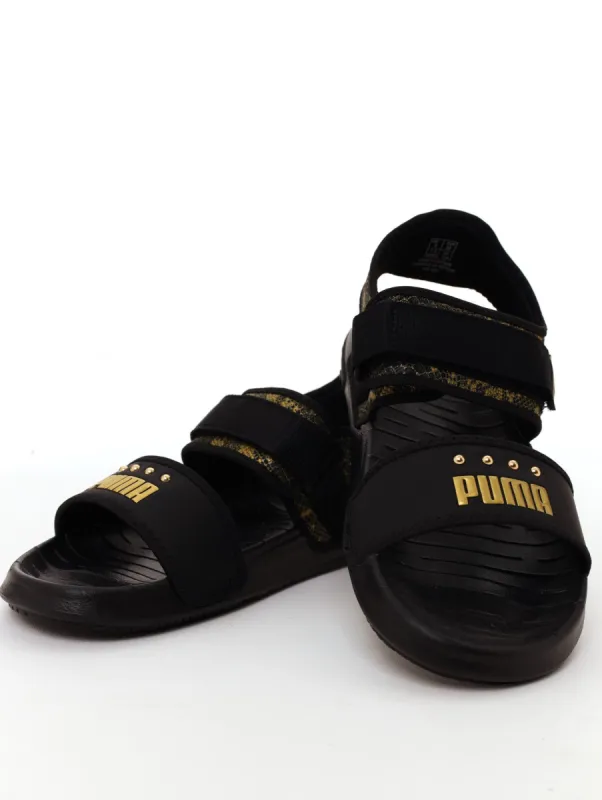 Ladies Puma Softride Sandal - Black made by Puma