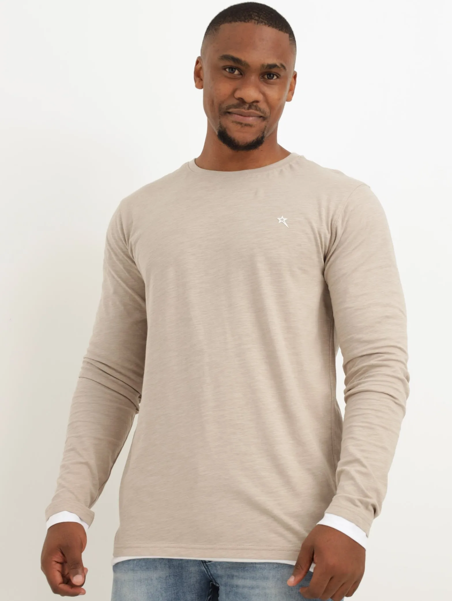 Men's Rudy Tee - Silver sold by Edgars
