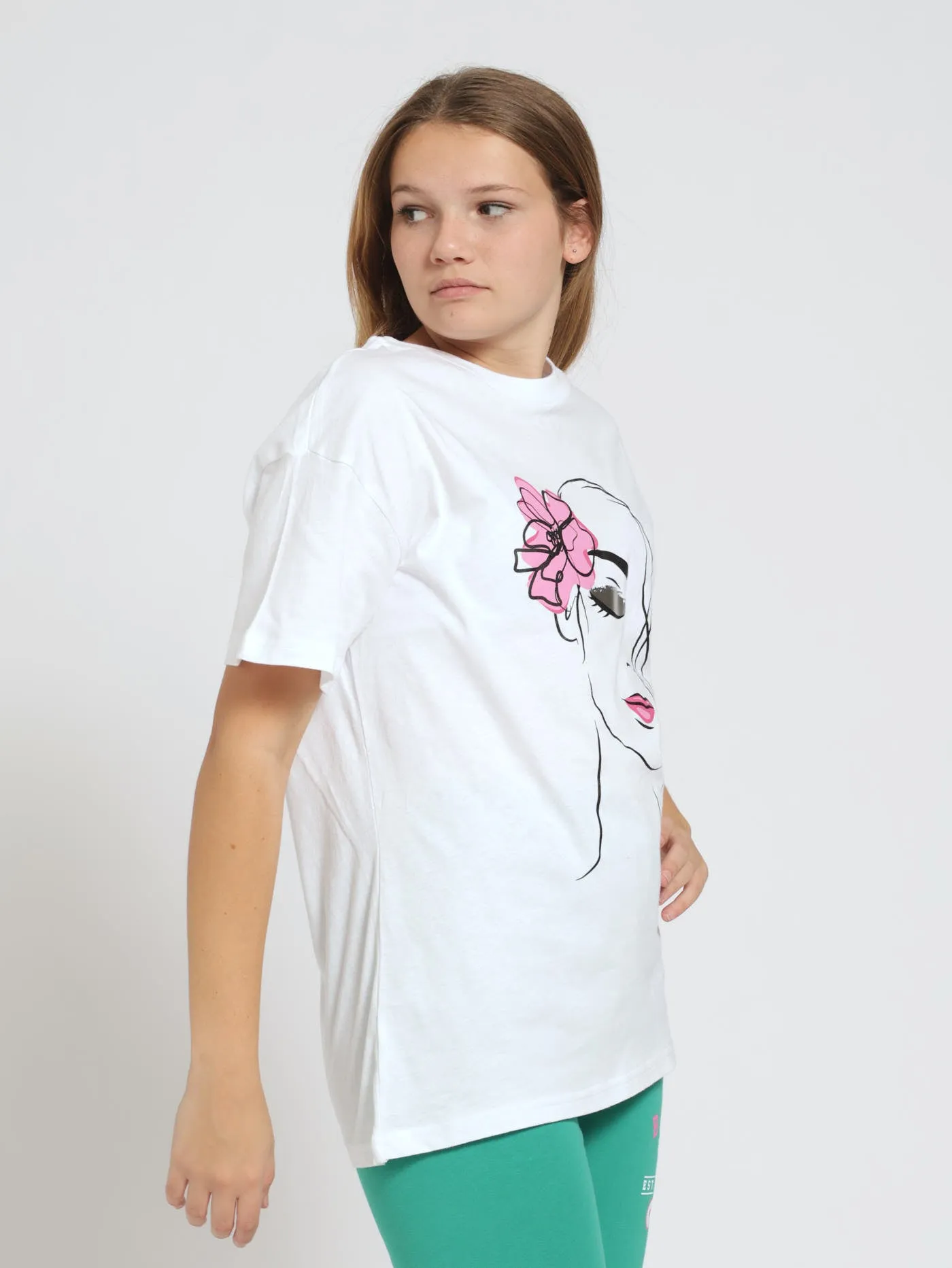 Face Oversized Tee - White sold by Edgars product image thumbnail 2