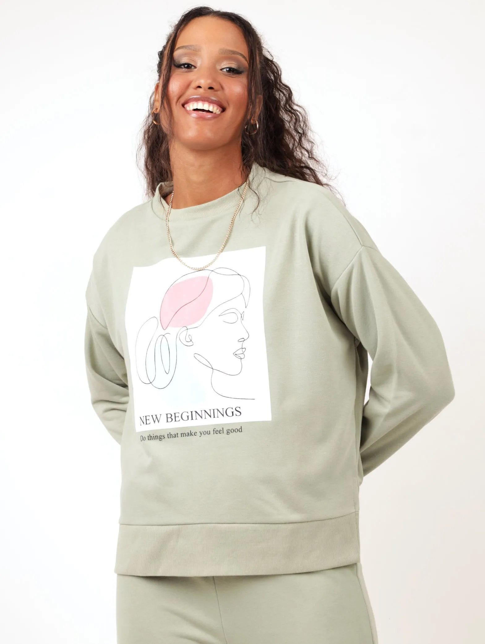 Ladies Pullover - Sage sold by Edgars