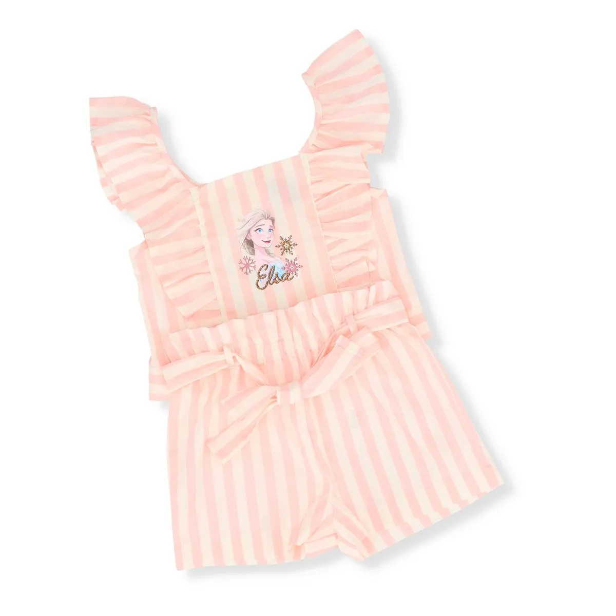Pre-Girls Frozen Short Set - Peach sold by Edgars