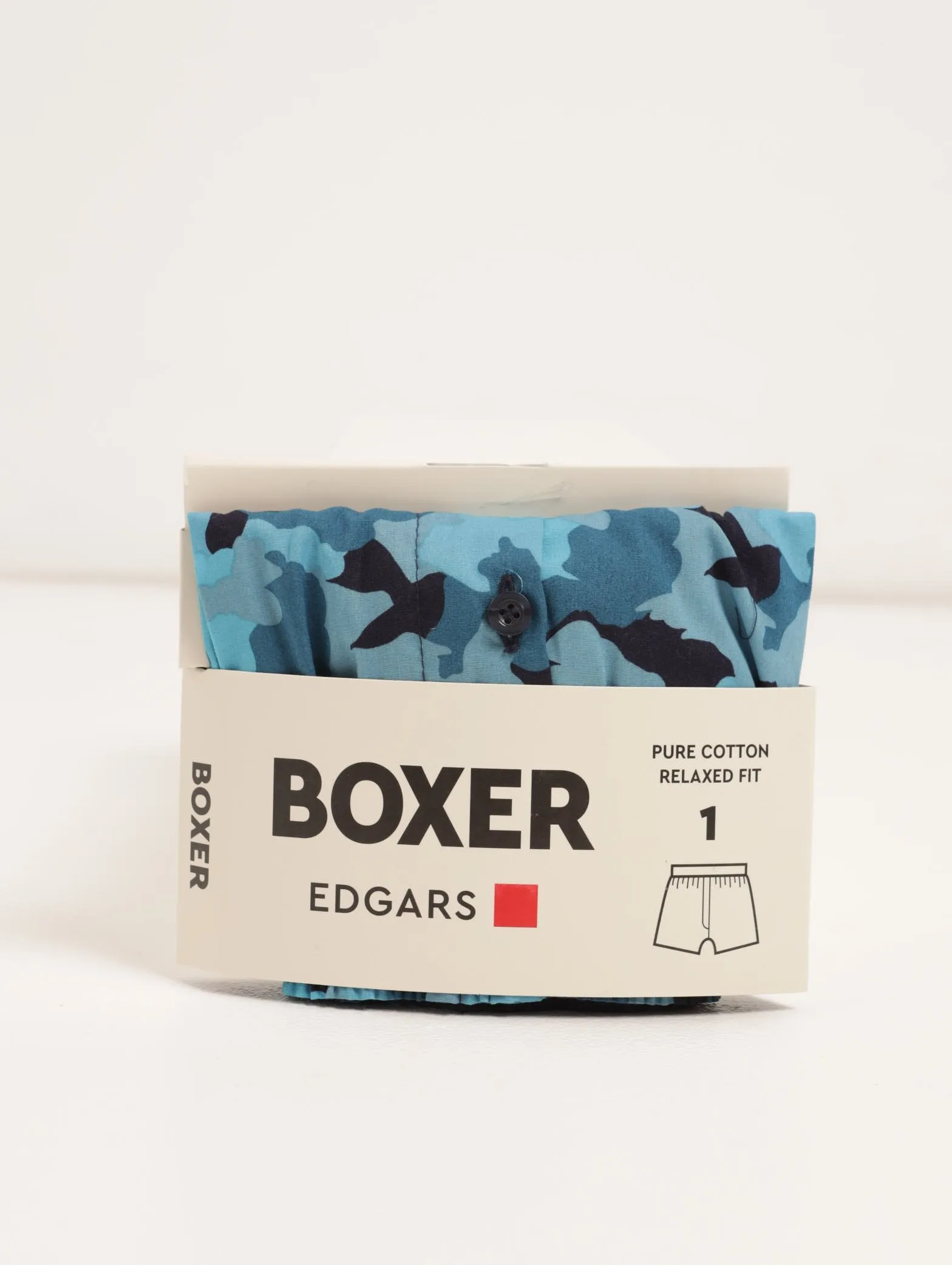 Men's Woven Boxer - Turquoise sold by Edgars