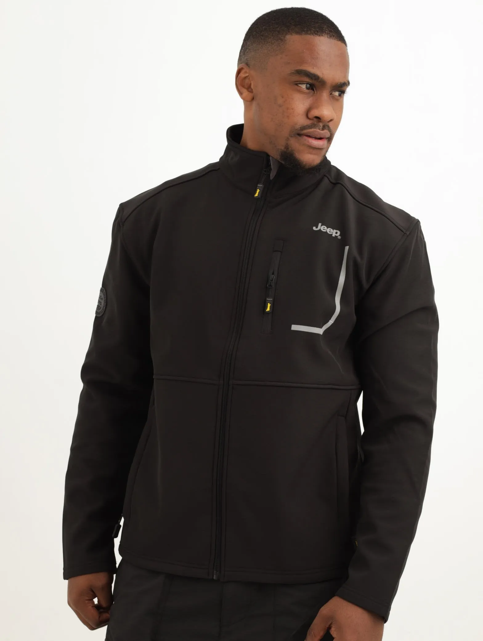 Men's Soft Shell Jacket - Black sold by Edgars