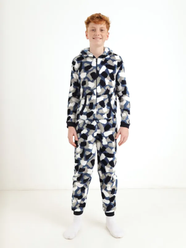 Boys Onesie - Grey sold by Edgars