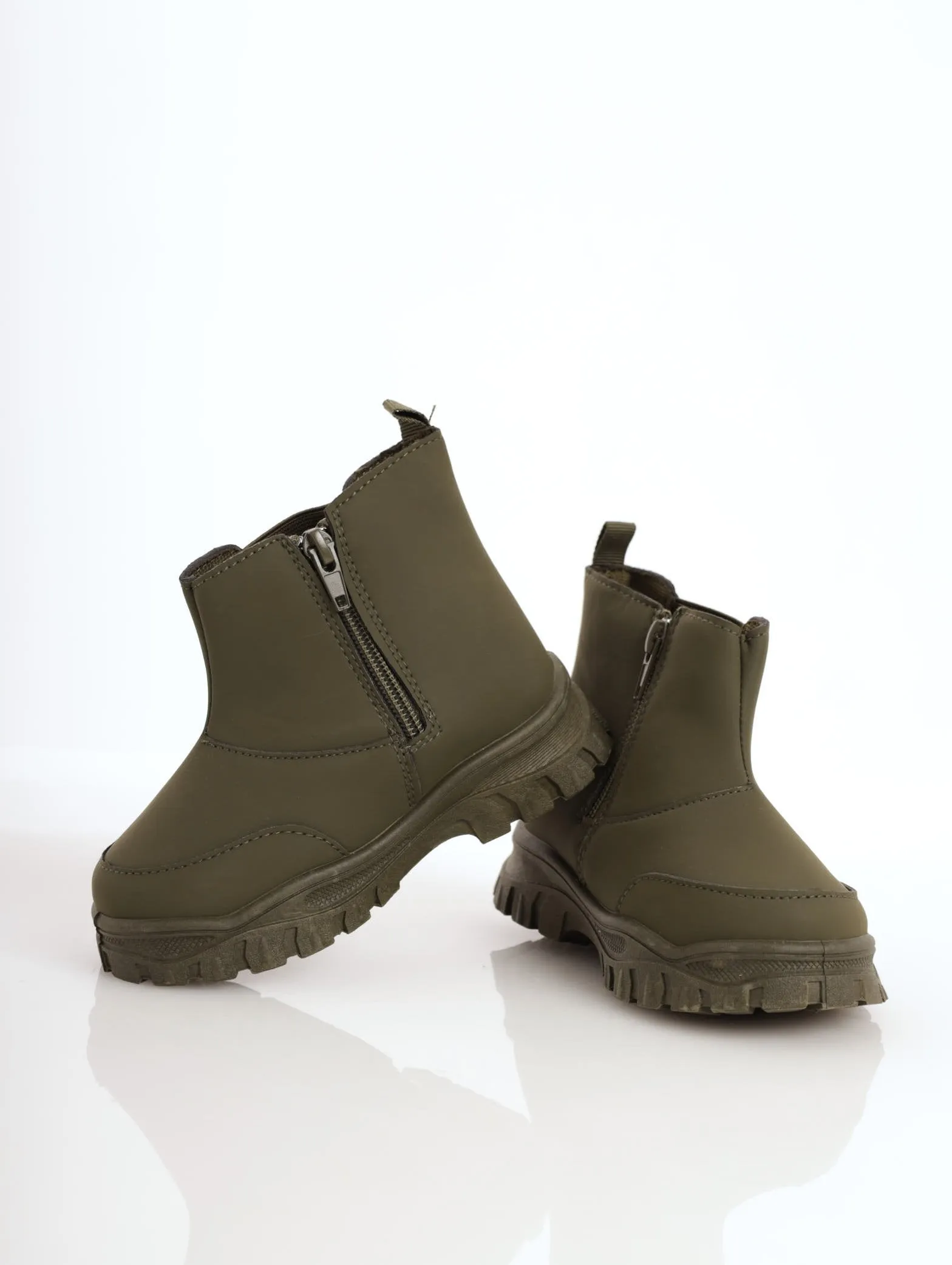 Girls Chelsea Boot - Fatigue sold by Edgars