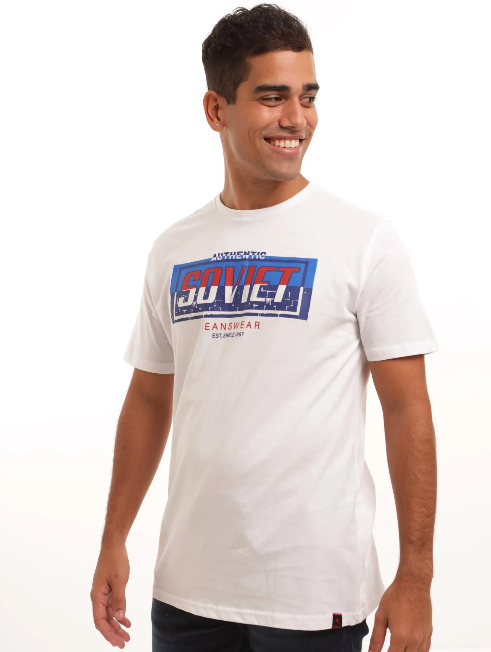 Men's Drager Tee - White sold by Edgars