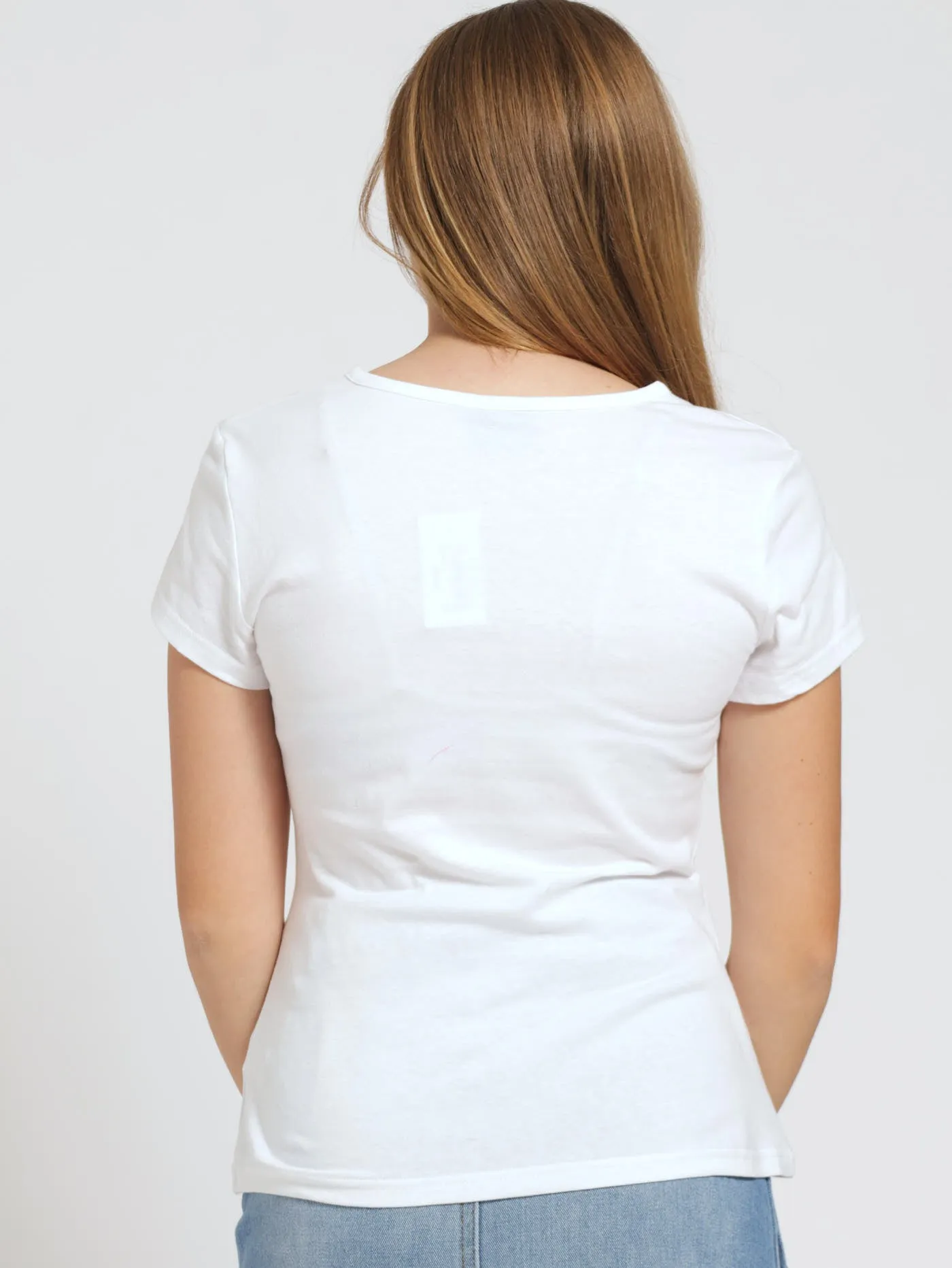 Girls Regular Boss Tee - White sold by Edgars product image thumbnail 3