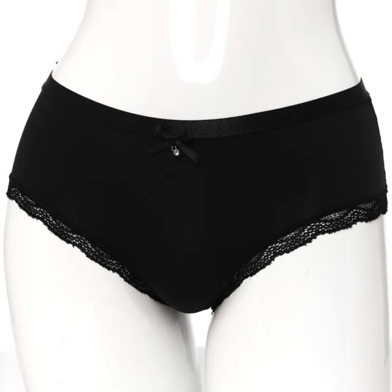 Ladies Boyleg Panty - Black sold by Edgars