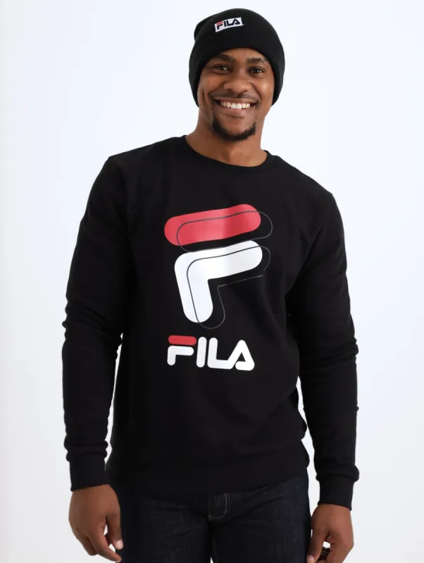 Men's Eric Sweatshirt - Black sold by Edgars