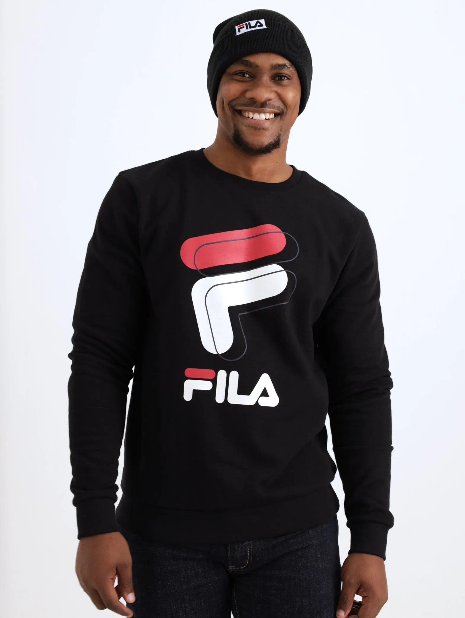 Men's Eric Sweatshirt - Black sold by Edgars