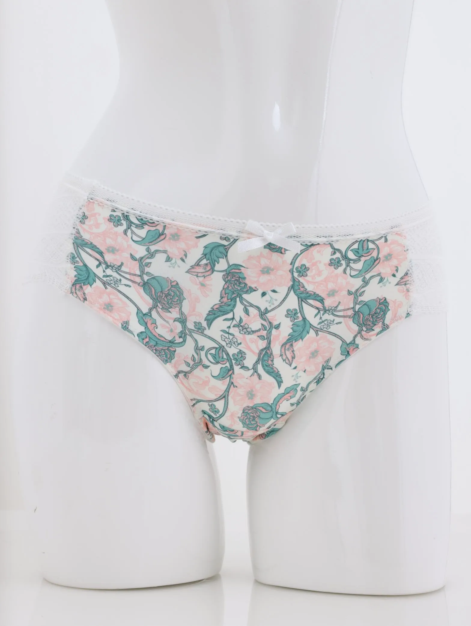 Ladies Printed Longline Panty sold by Edgars