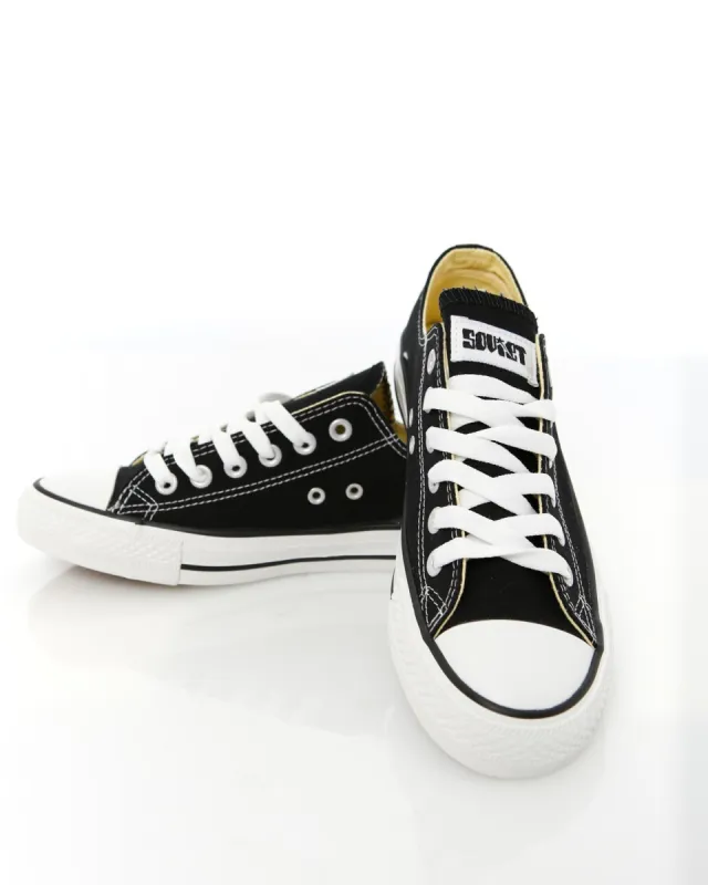 Men's Viper Sneaker - Black/White sold by Edgars