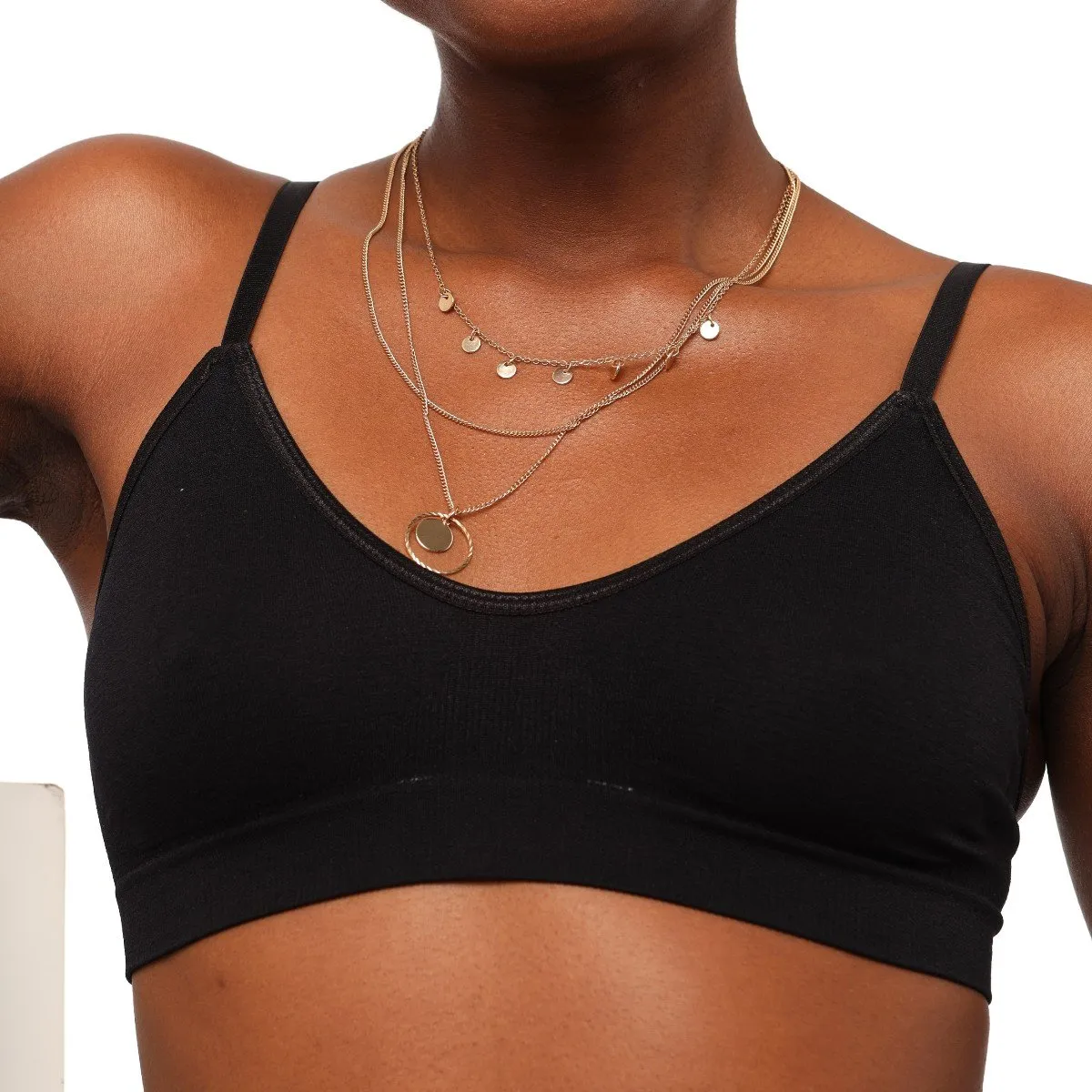 Ladies Seamless Bra - Black sold by Edgars