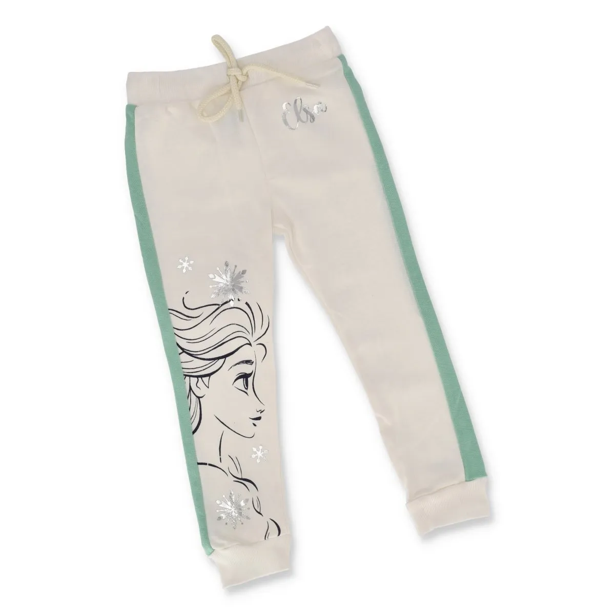 Pre-Girls Frozen Fleece Jogger - Cream sold by Edgars