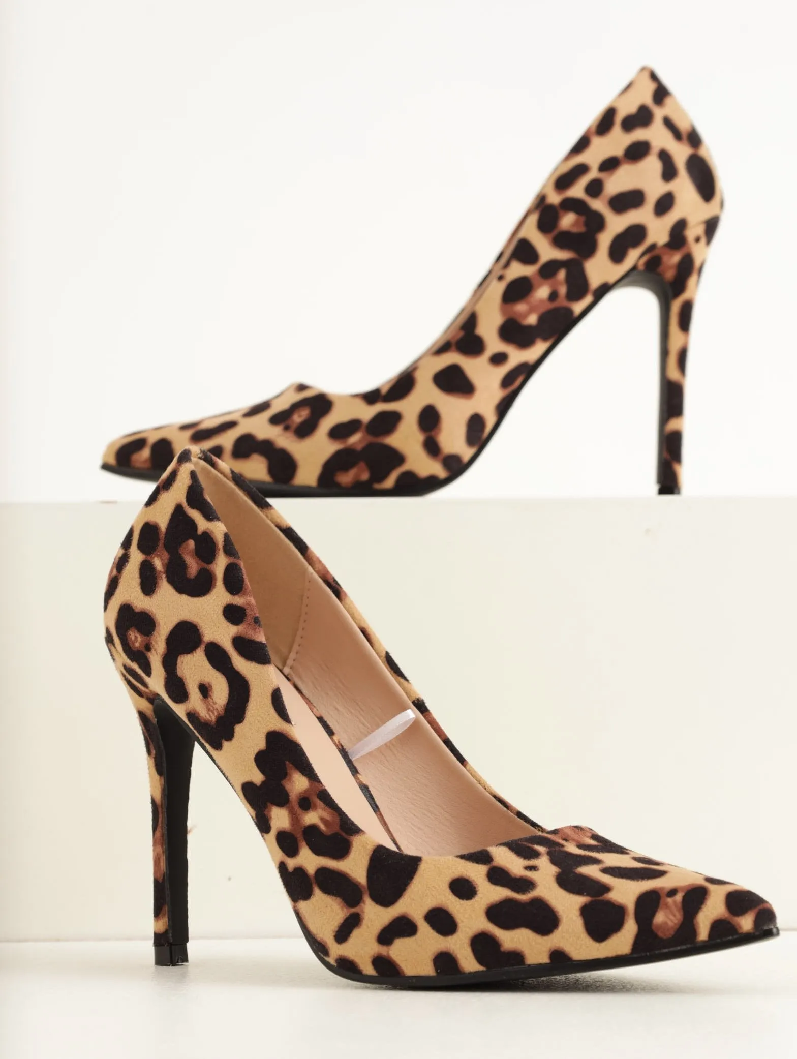 Ladies Court Printed Heel - Animal sold by Edgars
