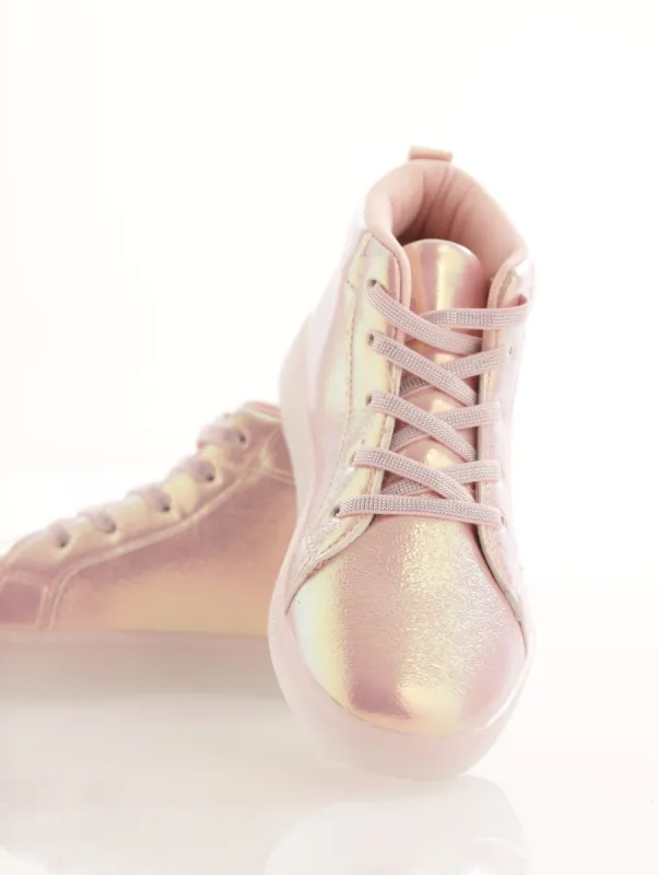 Girls Light Up Sneaker - Pink sold by Edgars
