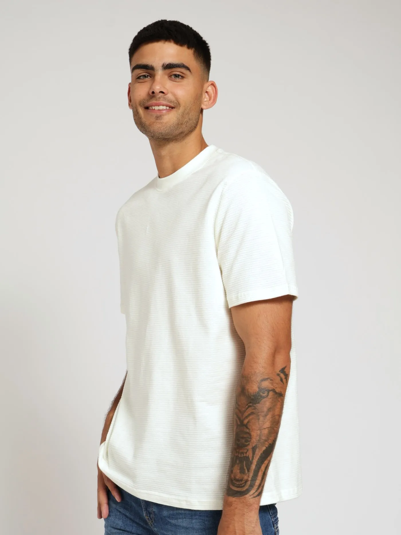 Ottoman Crew Tee - Off White sold by Edgars product image thumbnail 2