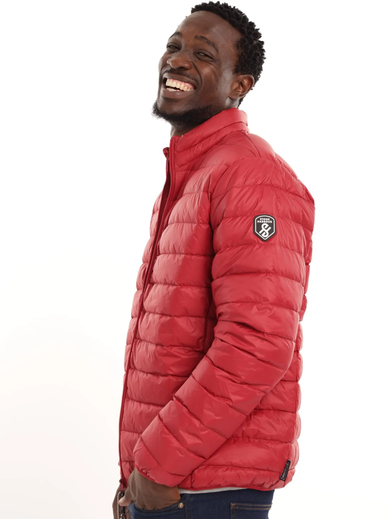 Men's Down Puff Jacket - Red sold by Edgars product image thumbnail 2
