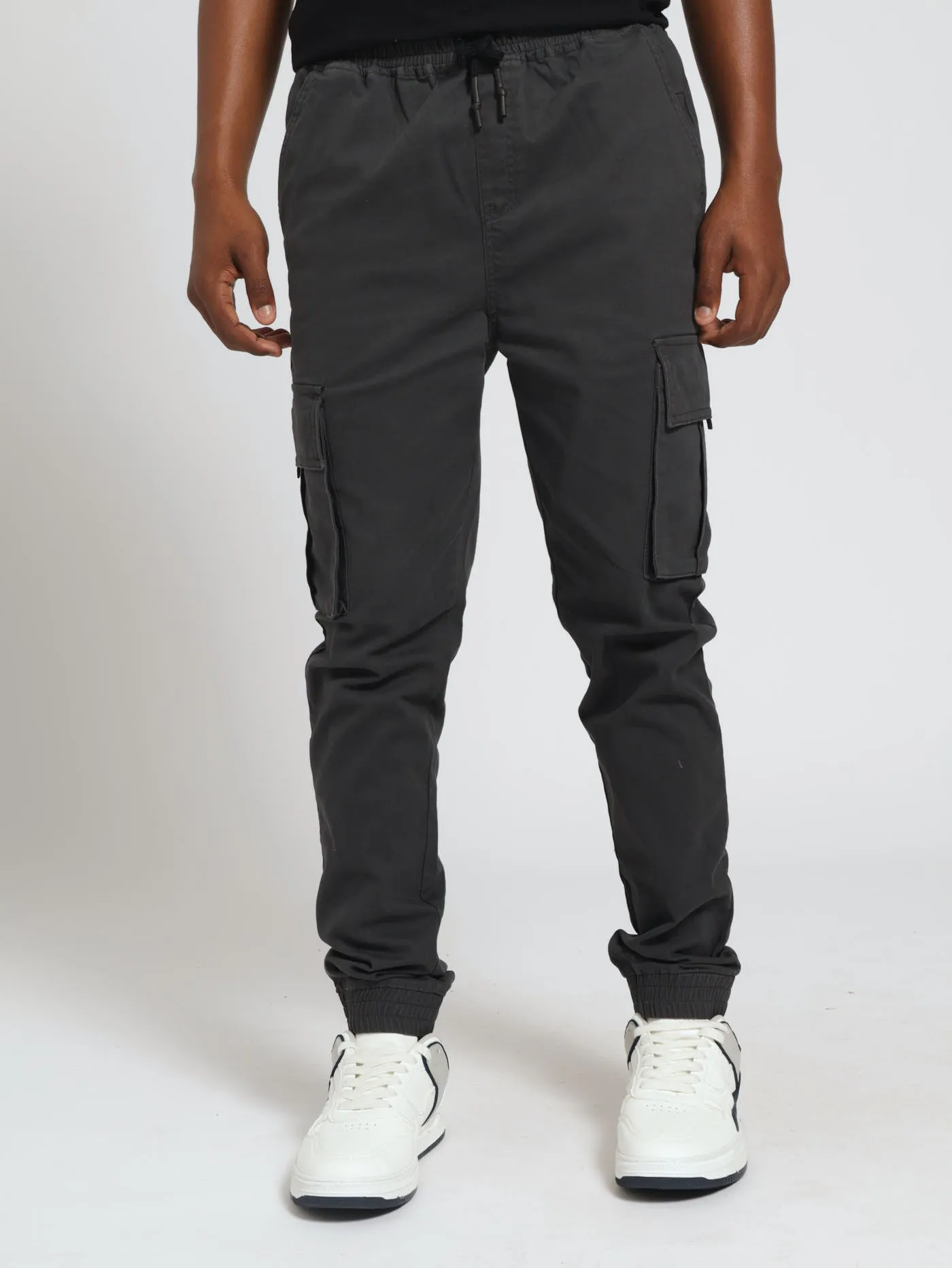 Boys Bellow Pockets Cargo Pants - Dark Grey sold by Edgars product image thumbnail 2