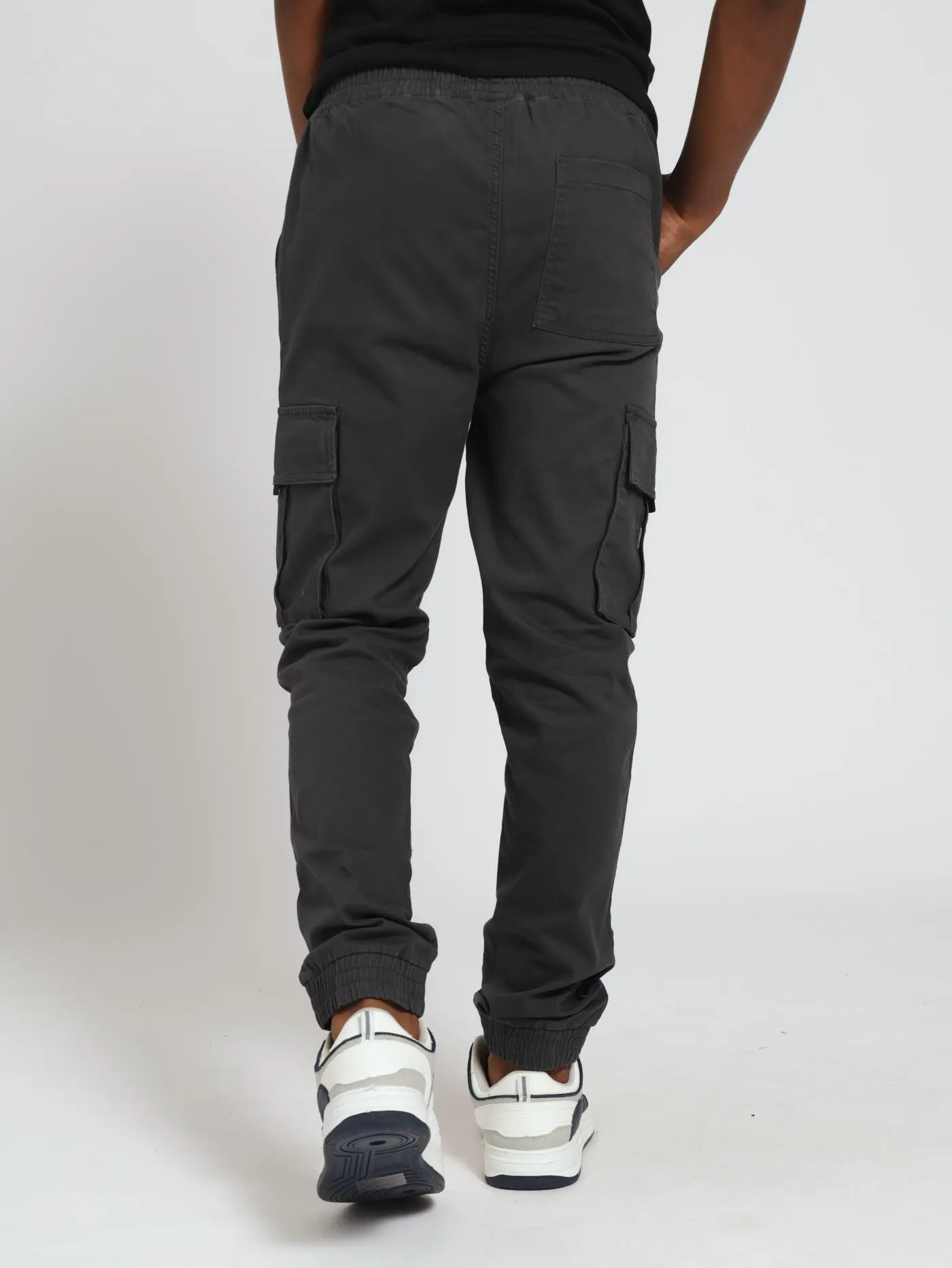 Boys Bellow Pockets Cargo Pants - Dark Grey sold by Edgars product image thumbnail 4