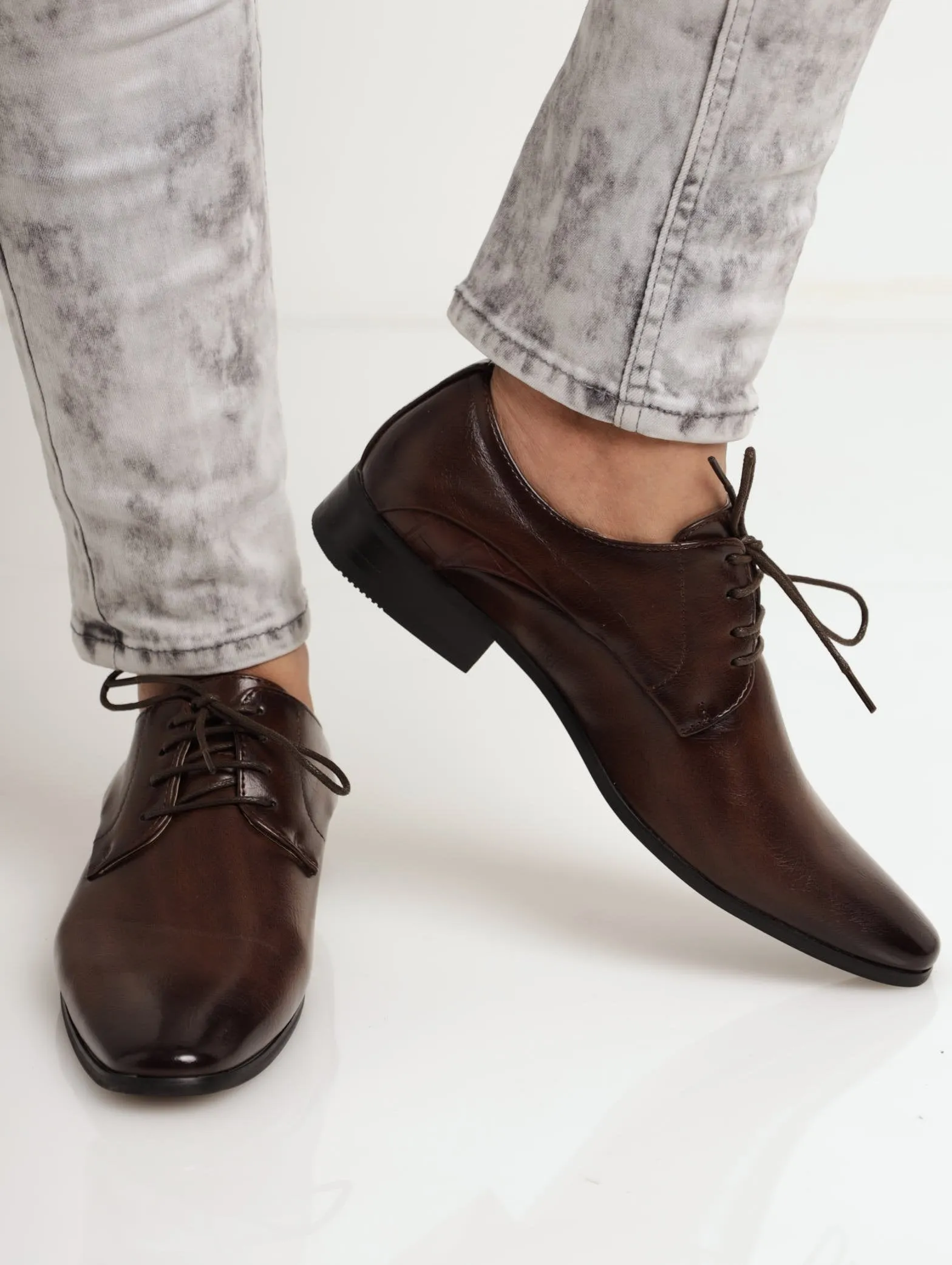Men's Winston Smart Shoe - Brown sold by Edgars