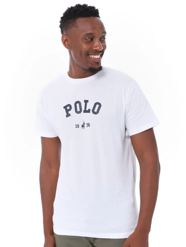 Men's Classic Printed Tee - White sold by Edgars