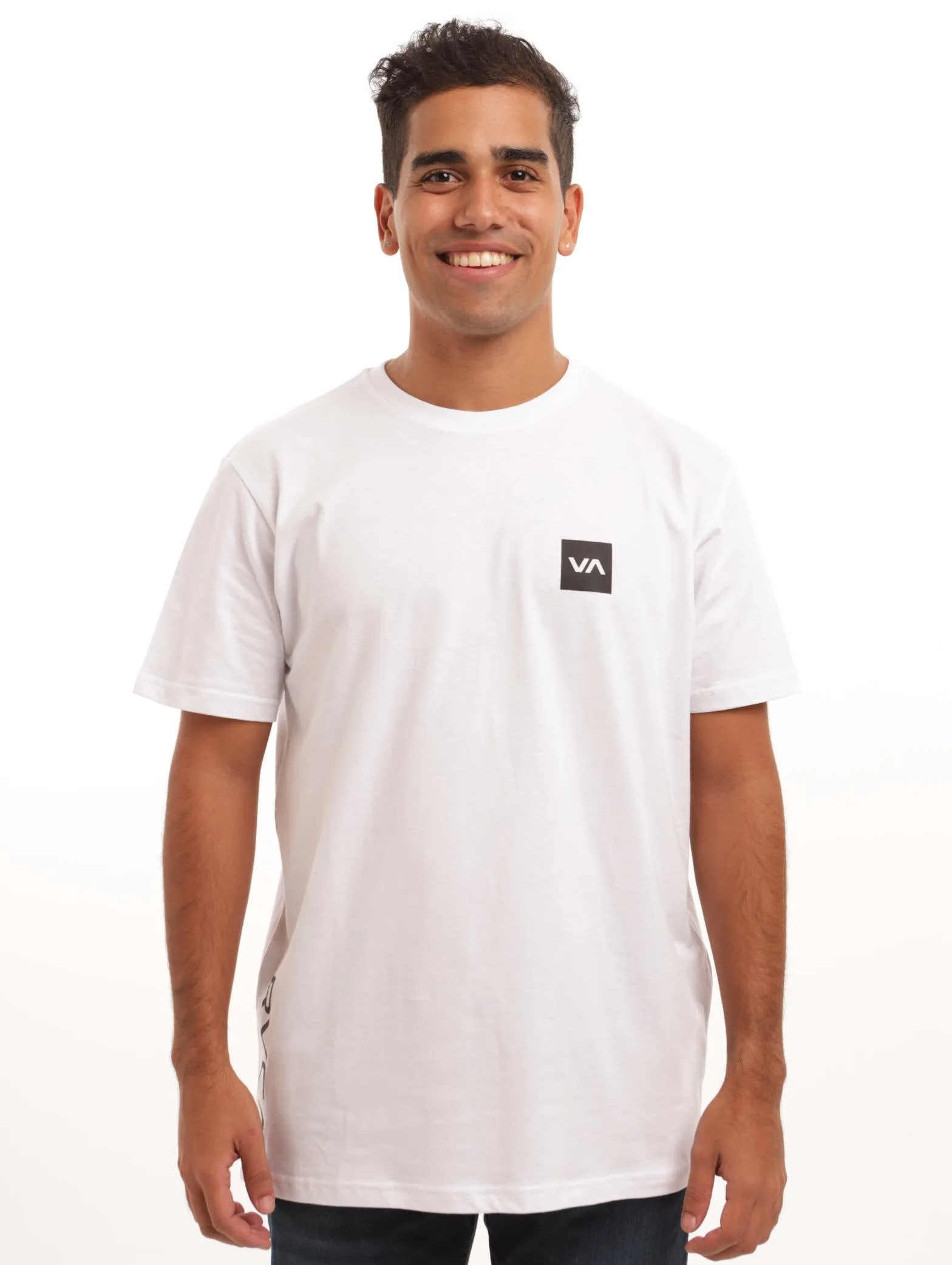 Men's 2X Short Sleeve Tee - White sold by Edgars