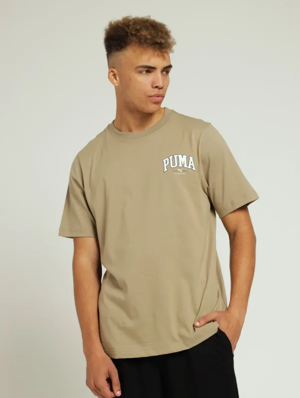 Squad Small Graphic Tee - Taupe sold by Edgars