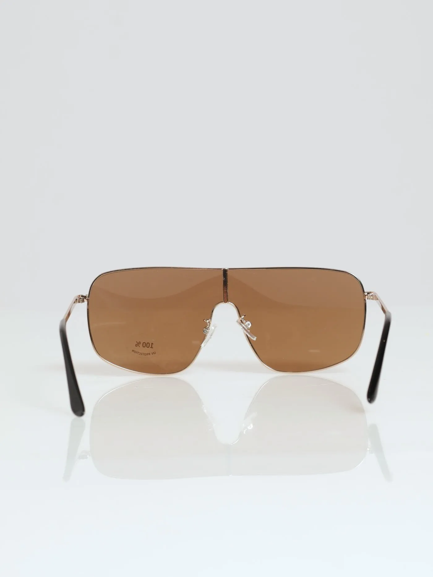 Metal Mono Lens Sungasses - Gold sold by Edgars product image thumbnail 3